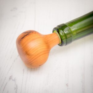 Handmade Wooden Bottle Stoppers - Image 2