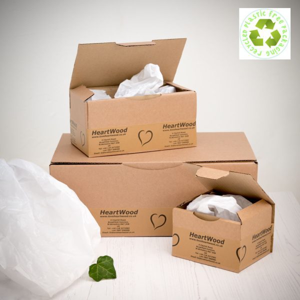 recycled and recyclable postal packaging