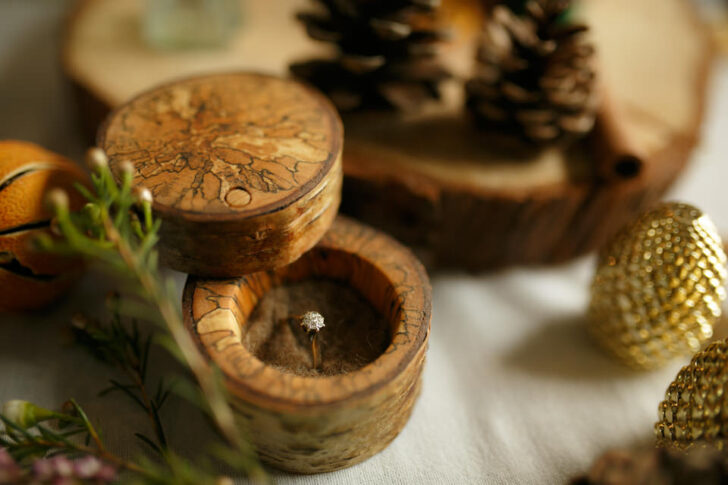 Handmade Wooden Ring Boxes