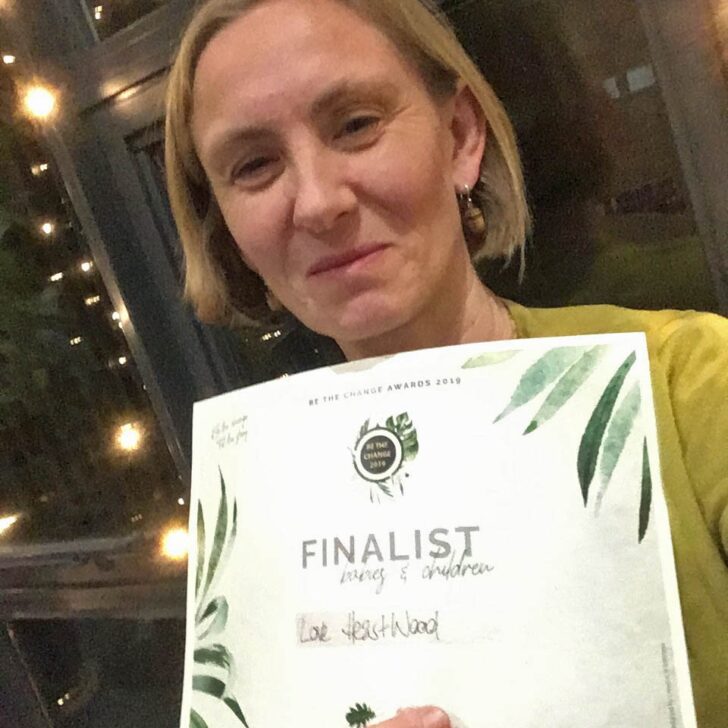 Liz Pearson be the change finalist 2019