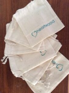 Love Heartwood ethically handmade cotton bags.