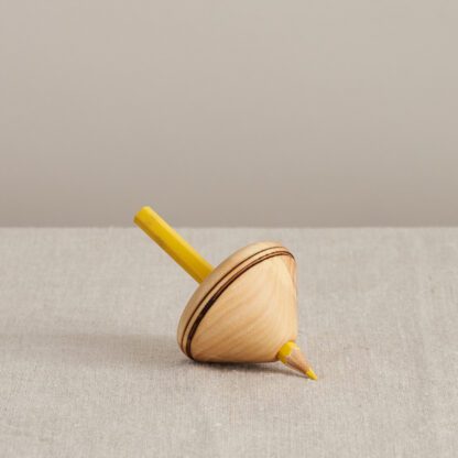 love heartwood pencil spinning top a