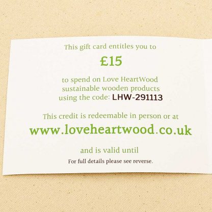eco gift card voucher