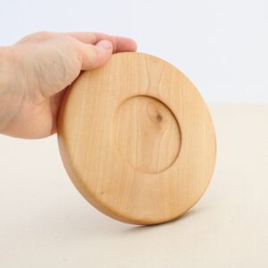 wooden bowl lid
