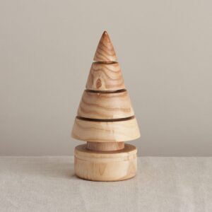 wooden christmas tree