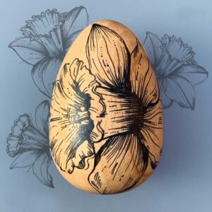 Decorative Easter Eggs - Daffodil - Image 2