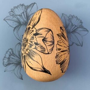 Decorative Easter Eggs - Daffodil - Image 3