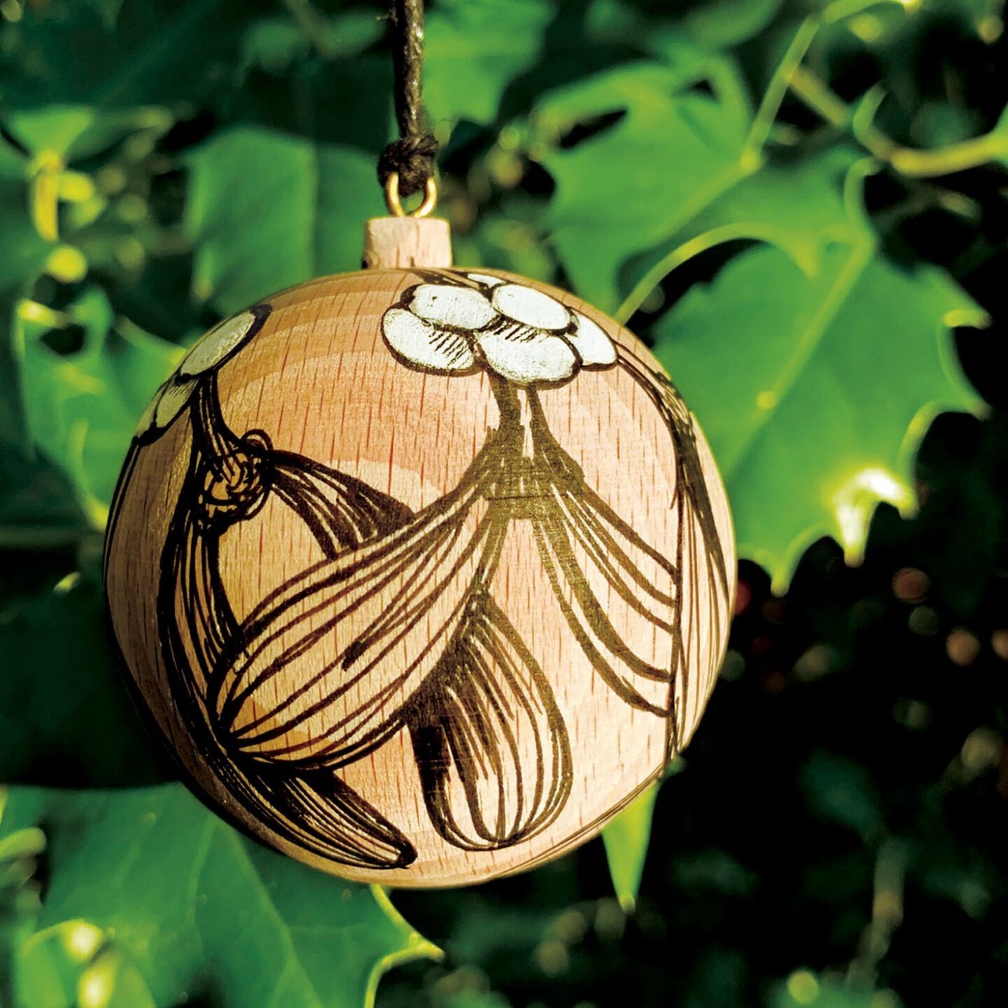 Mistletoe Christmas Ornament for 2023