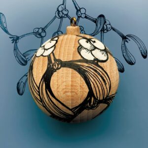 Mistletoe Christmas Ornament for 2023 - Image 5