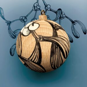 Mistletoe Christmas Ornament for 2023 - Image 6