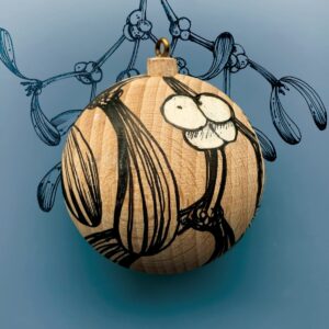 Mistletoe Christmas Ornament for 2023 - Image 4