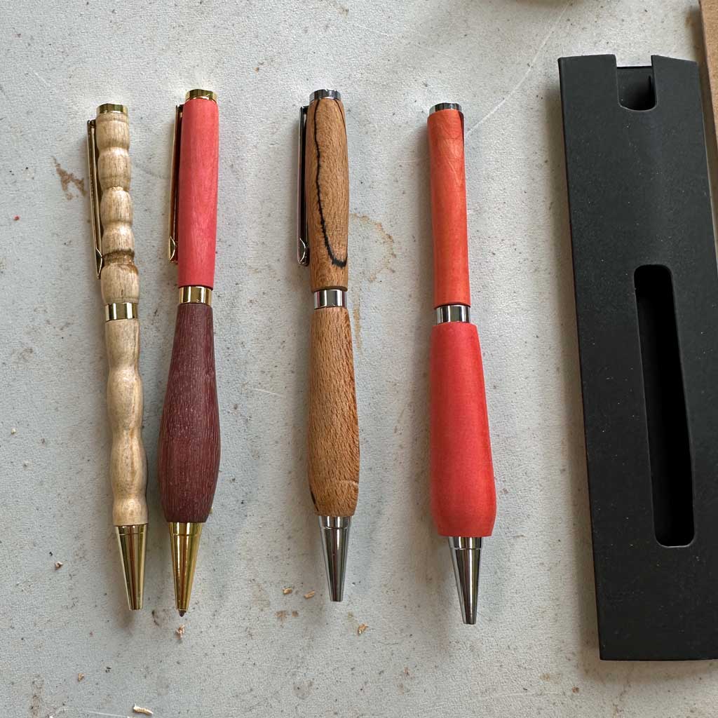 turned pens