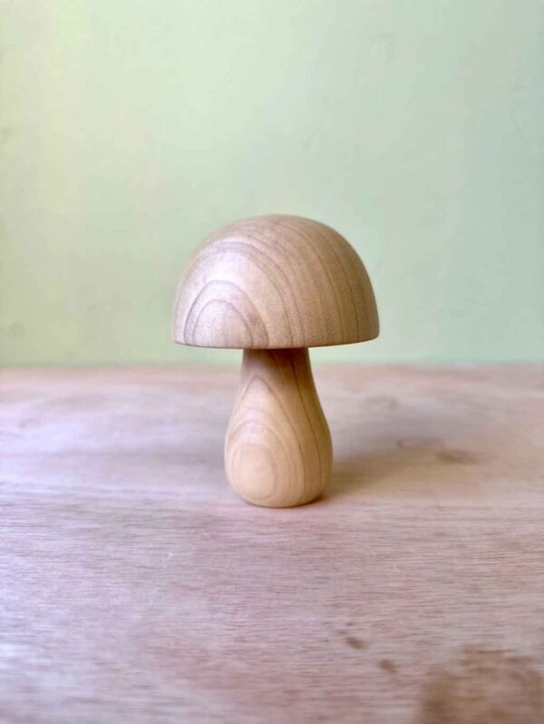 Wooden mushroom