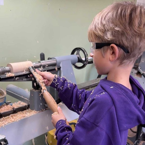 Kids woodturning sessions