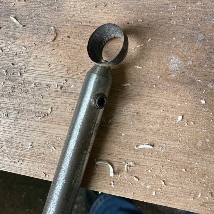 A ring tool which is great for hollowing end grain vessels