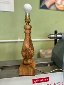 Two Day Table Lamp Woodturning Course