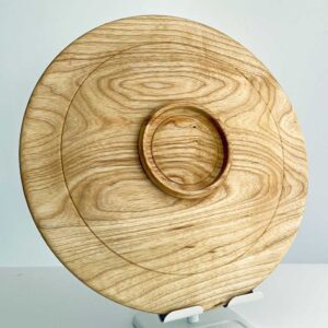 Back of ash serving platter