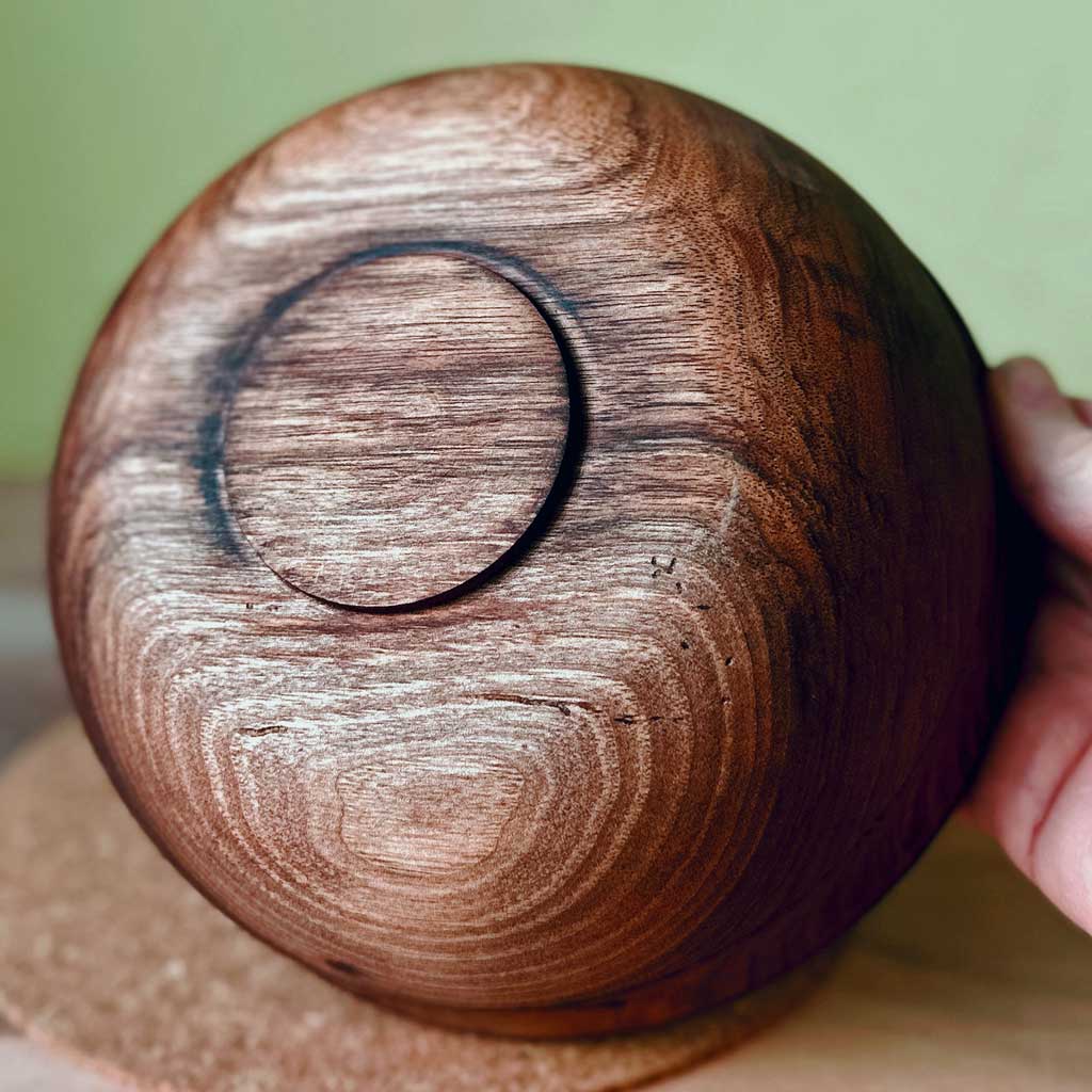 Hand Turned English Walnut Bowl